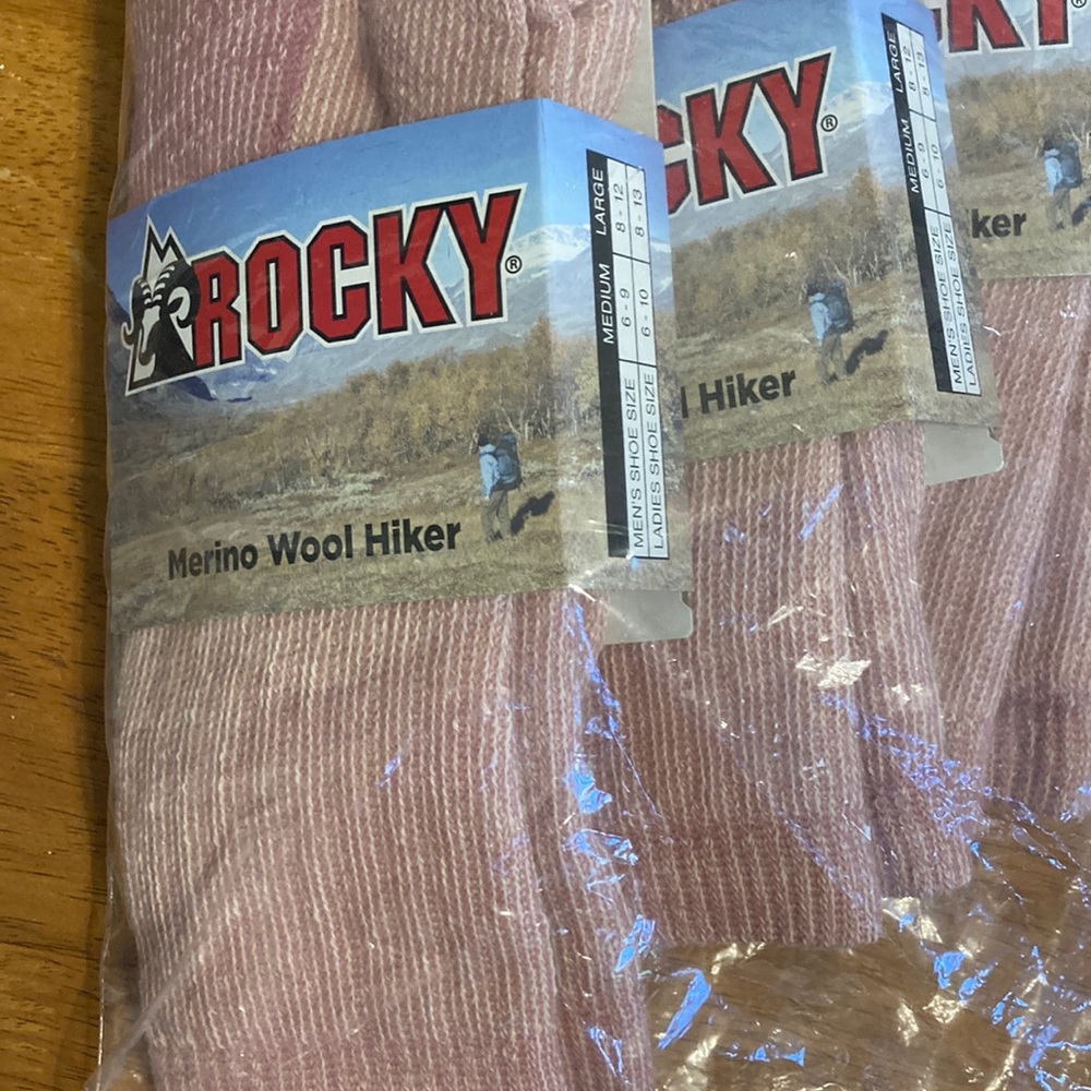 Merino wool hiker socks